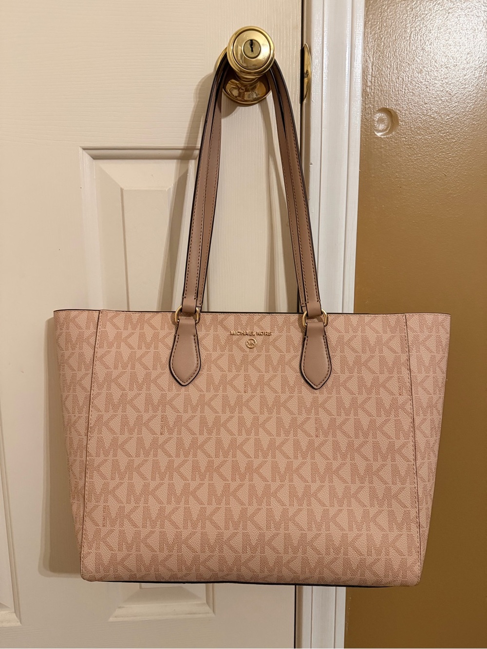 Michael Kors Blush Pink Signature Tote